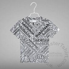 AOP T-Shirt size 2-8T Polyester Cotton-Feel