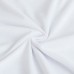 T-shirt white polyester interlock