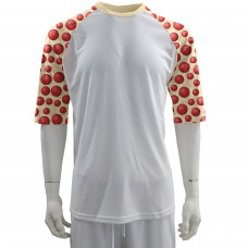 Basketball Sleeve Raglan Cotton-Feel Polyester T-shirt