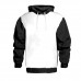 Hoodie Sublimation Dual color Poly front and Cotton Blended Choose Your Color (Without Pocket)