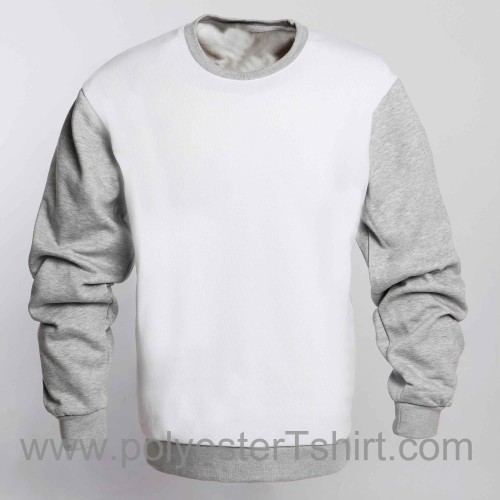 S-XXL Dual Color sweatshirt 100% Polyester