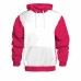 Toddler Hoodie Sublimation Dual color Poly front and Cotton Blended Choose Your Color