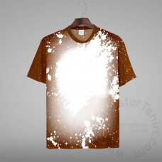 Faux Bleach Design T-shirt Adult