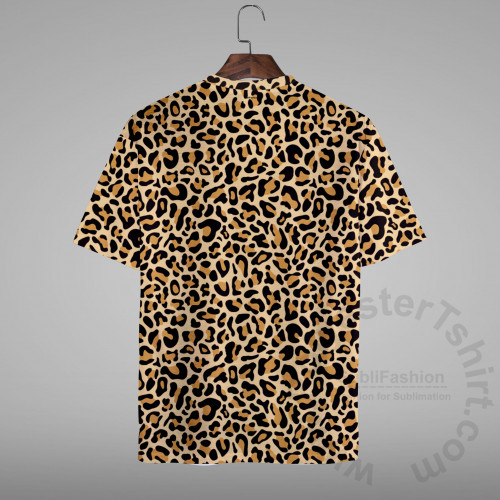 bleach leopard tee