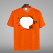 Paper-Cut Design T-shirt Blank