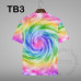 Toddler Tie Dye Bleach T-shirt Sublimation Blank