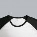 Baseball 100% Poly Middle Sleeves T-shirt (choose a color for the sleeves & rib neck)