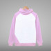 Fly neck White poly Sweatshirt with Cotton other parts