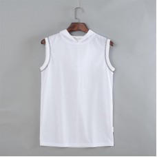 Hoodie tank top t-shirt French Terry Fabric