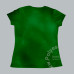 Bleach Design Polyester Cotton-Feel Women T-Shirt