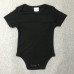 Baby Romper Heavy Fabric Envelope Neck Short Sleeves