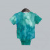 Bleach Design Baby Body Romper Polyester Cotton-feel Envelop Neck Short Sleeves
