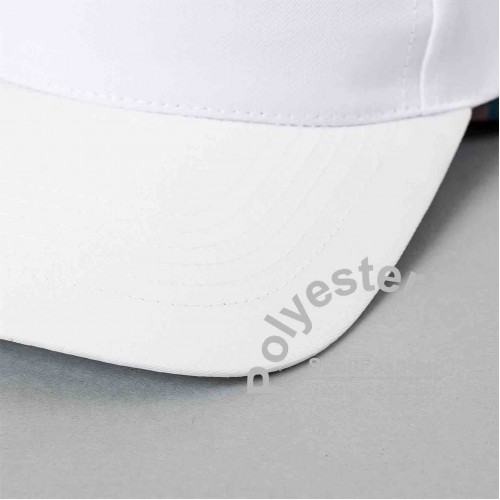 Buy Polyester Solid Cap with Adjustable Back Closure and Stay Dry  Technology - White CP21