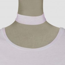 Neck band with snaps heavy fabric