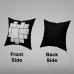 10pcs Pillow Covers Mix Designs photos print one side with Zipper