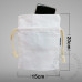 Pack of 4 Small Drawstring Canvas Bags 15X20cm Sublimation Blank