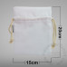 Small Drawstring Woven Bags 15X20cm Sublimation Blank