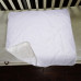 Baby Swaddle Blanket. 1 Ply Polyester Cotton-Feel Knit Square