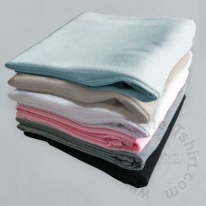 Baby Swaddle Blanket. 1 Ply Polyester Cotton-Feel Knit Square