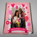 Free Shipping Valentine Throw Super Soft Blanket One Layer