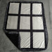 100pcs Sublimation Blank Tassel Squares 9 Panels Blanket 2 Layers