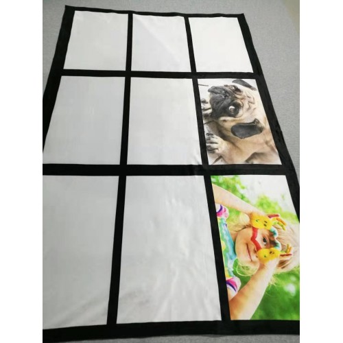 50 x 60 Sublimation 9 Panel Patterned Blanket - Serape
