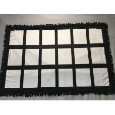18 Panel Tassel Blanket