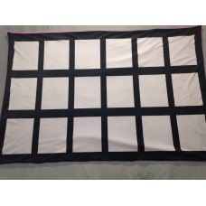 18 Panel Double Layer Flannel Blanket