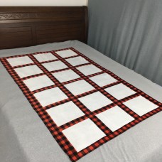 80pcs Xmas 18 Panel Blanket in 1 Carton