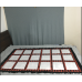 Christmas Tassel squares 18 panels blanket