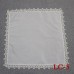 Wedding Handkerchief  with Lace
