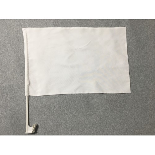 Double Layer Car Flag With Pole-Microfiber fabic