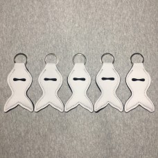 5pcs Lip Gloss Holder Keychains