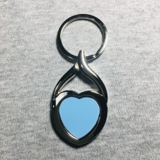 Single Side Keychain Heart