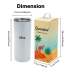12–20 oz Sublimation Tumbler Gift Box