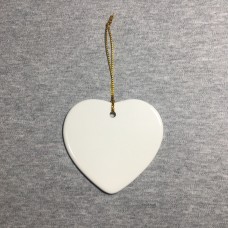 Ceramic Christmas Ornaments Heart