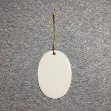 Ceramic Christmas Ornaments Ellipse